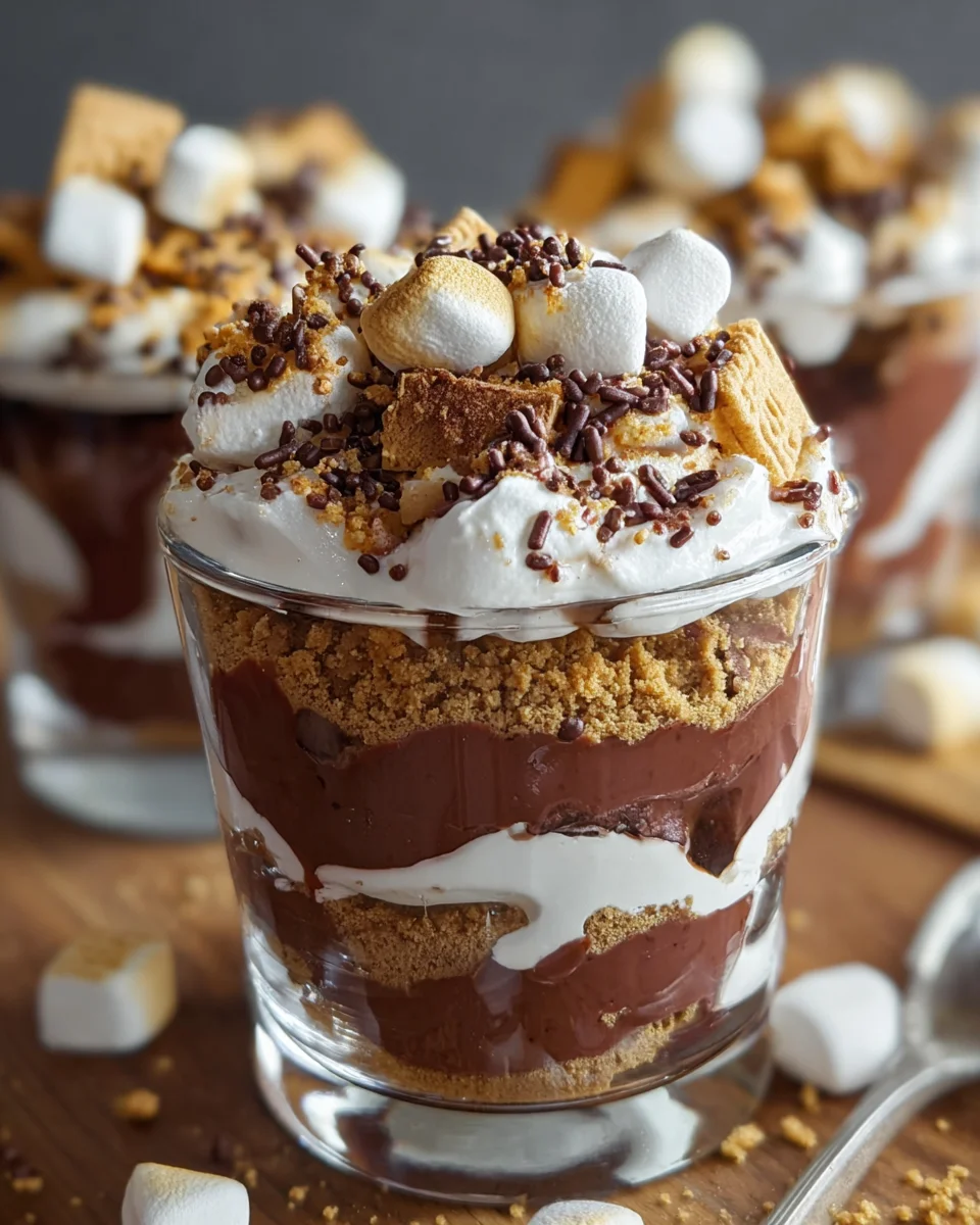 Smores Pudding Cups 22 Smores
