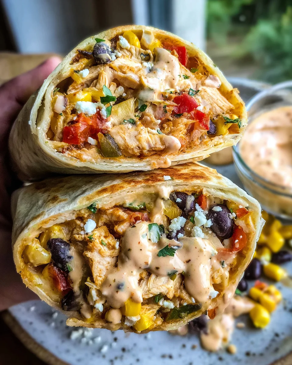 Southwest Chicken Wrap