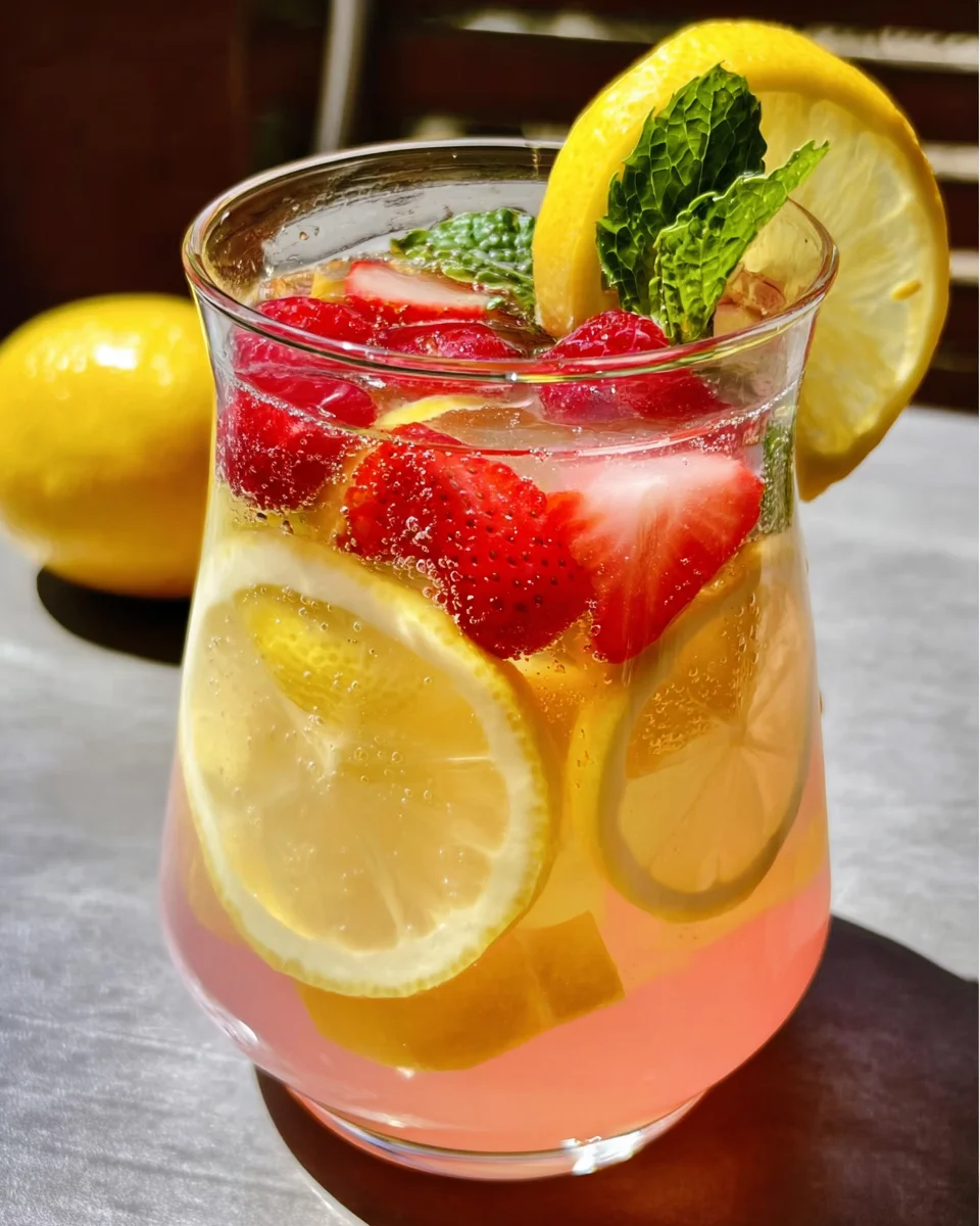 Sparkling Lemonade Punch Recipe