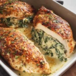 Spinach Stuffed Chicken Fillets 25 Spinach Stuffed Chicken Fillets