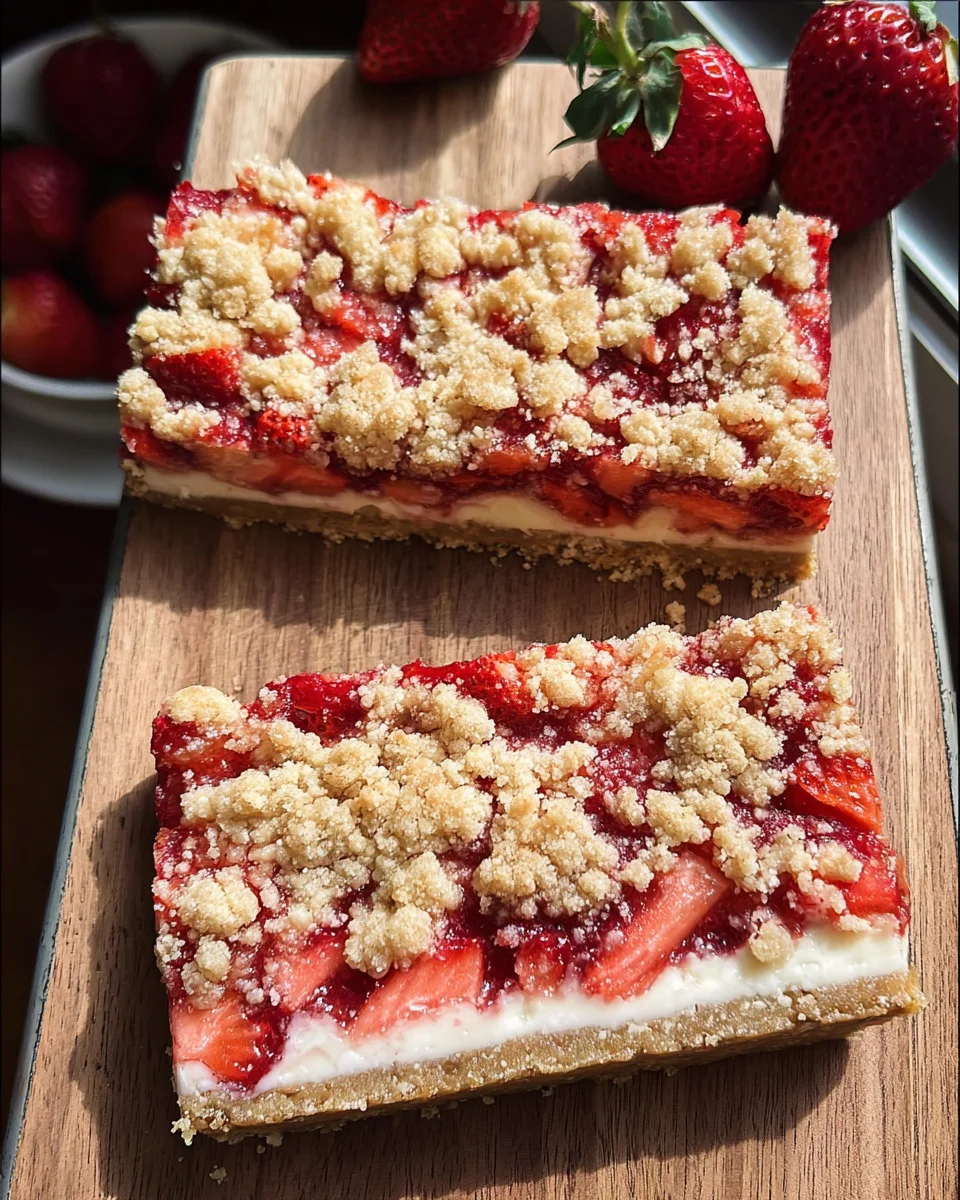 Strawberry Cheesecake Bars