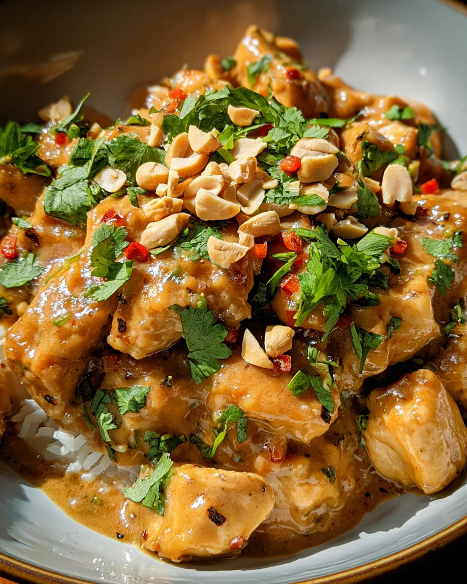 Thai Peanut Chicken