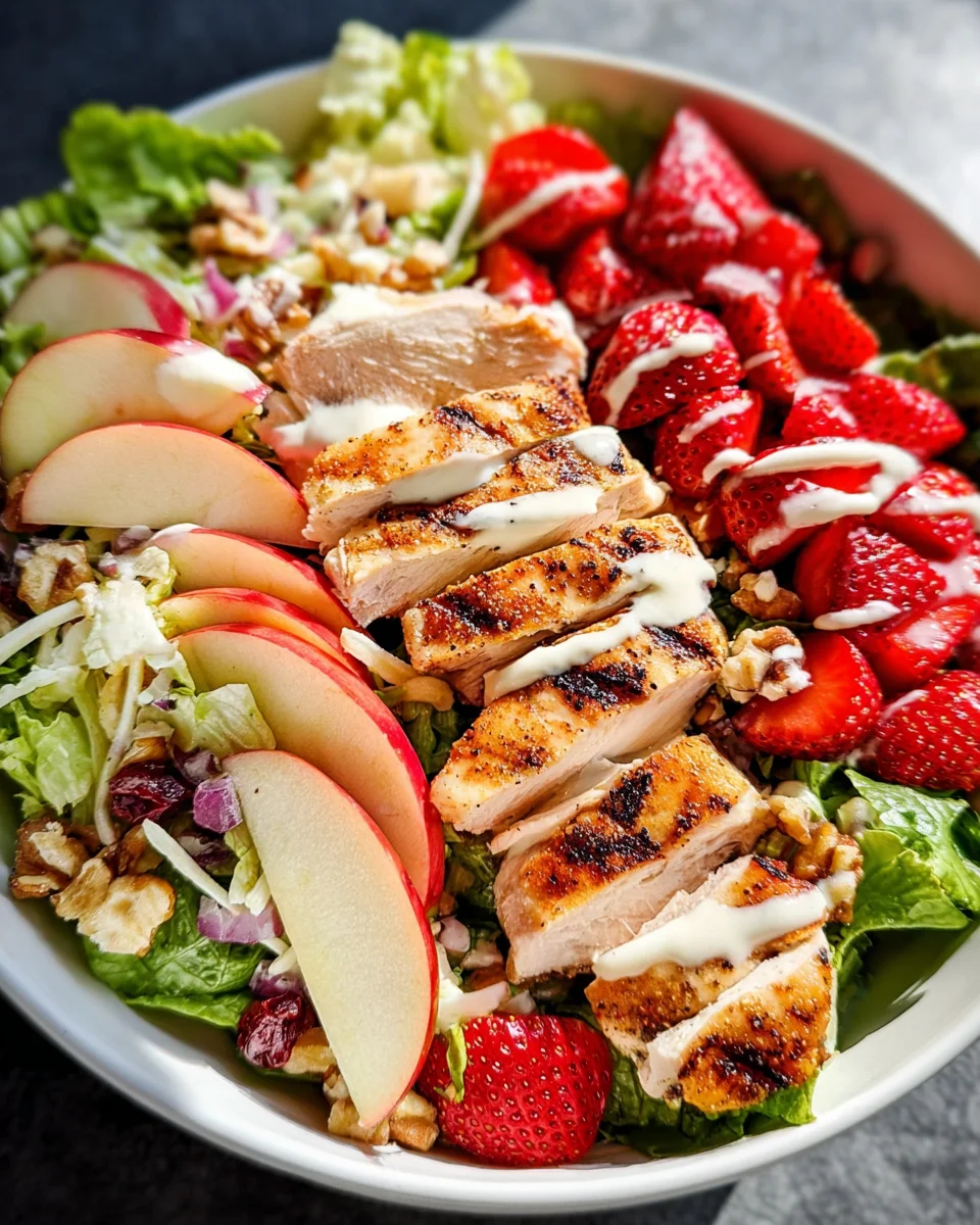 The Best Strawberry Chicken Salad