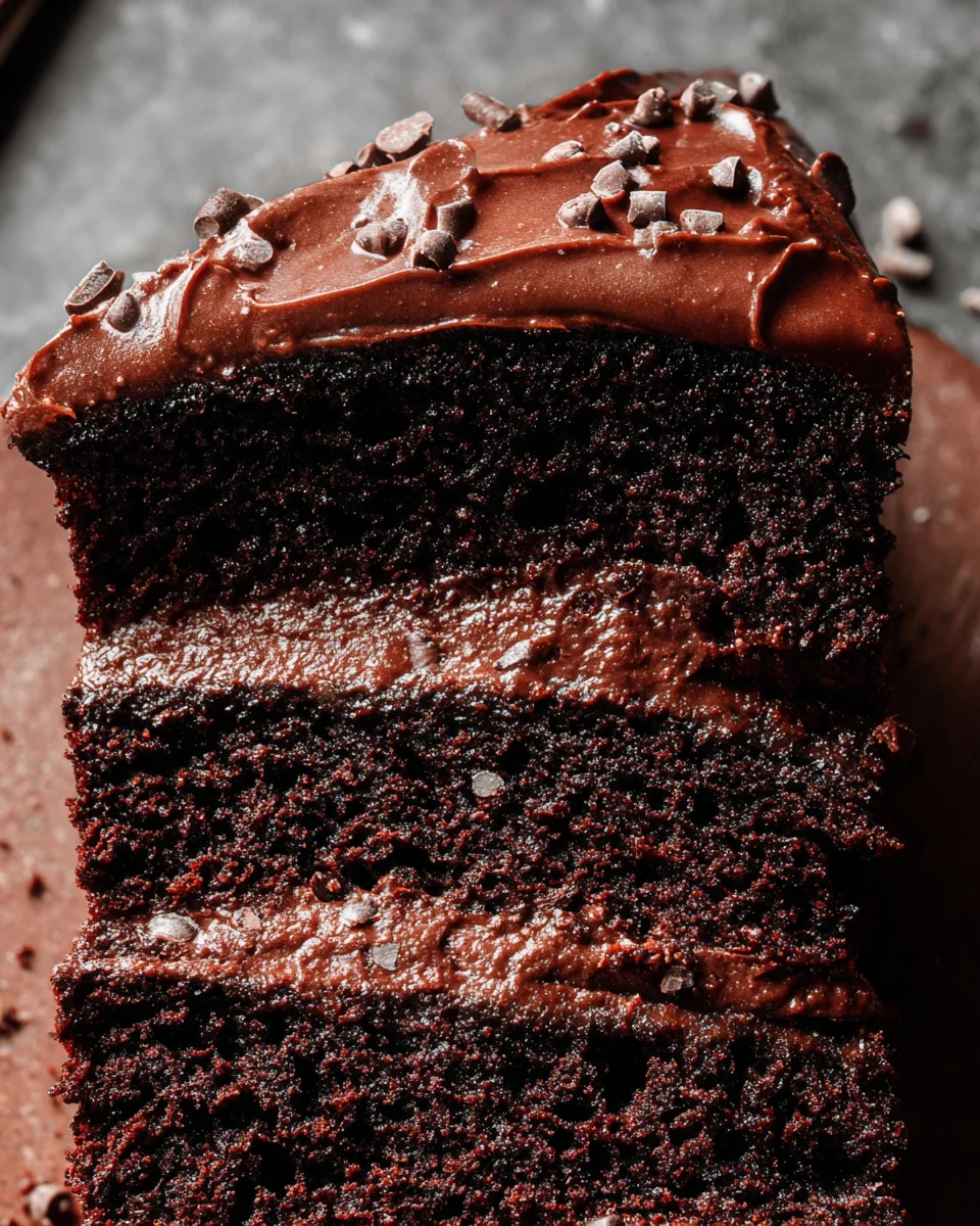The Best Vegan Chocolate Cake