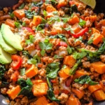 Turkey Sweet Potato Skillet