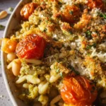 White Bean and Pesto Bake