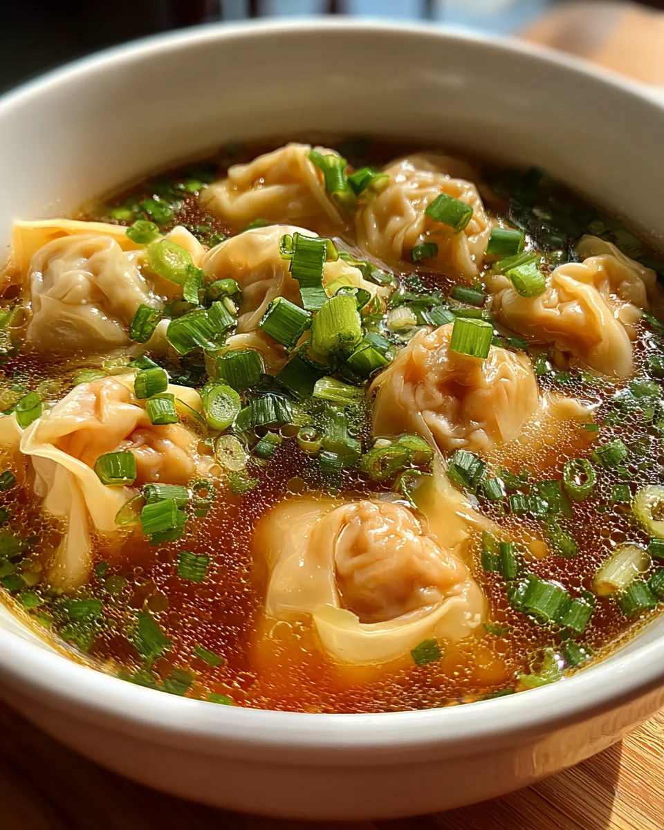 Wonton Soup Recipe