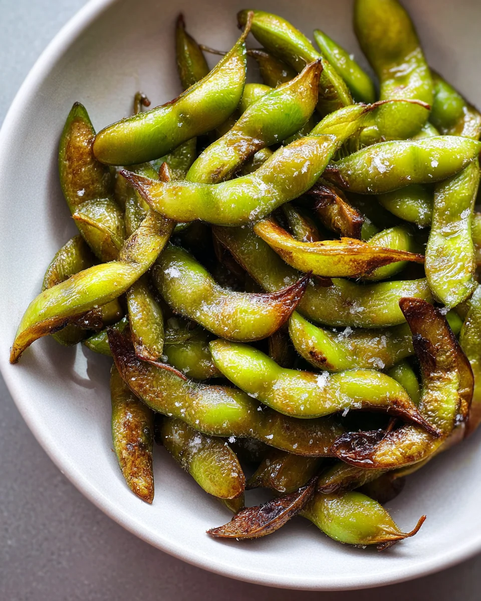 Air Fryer Edamame