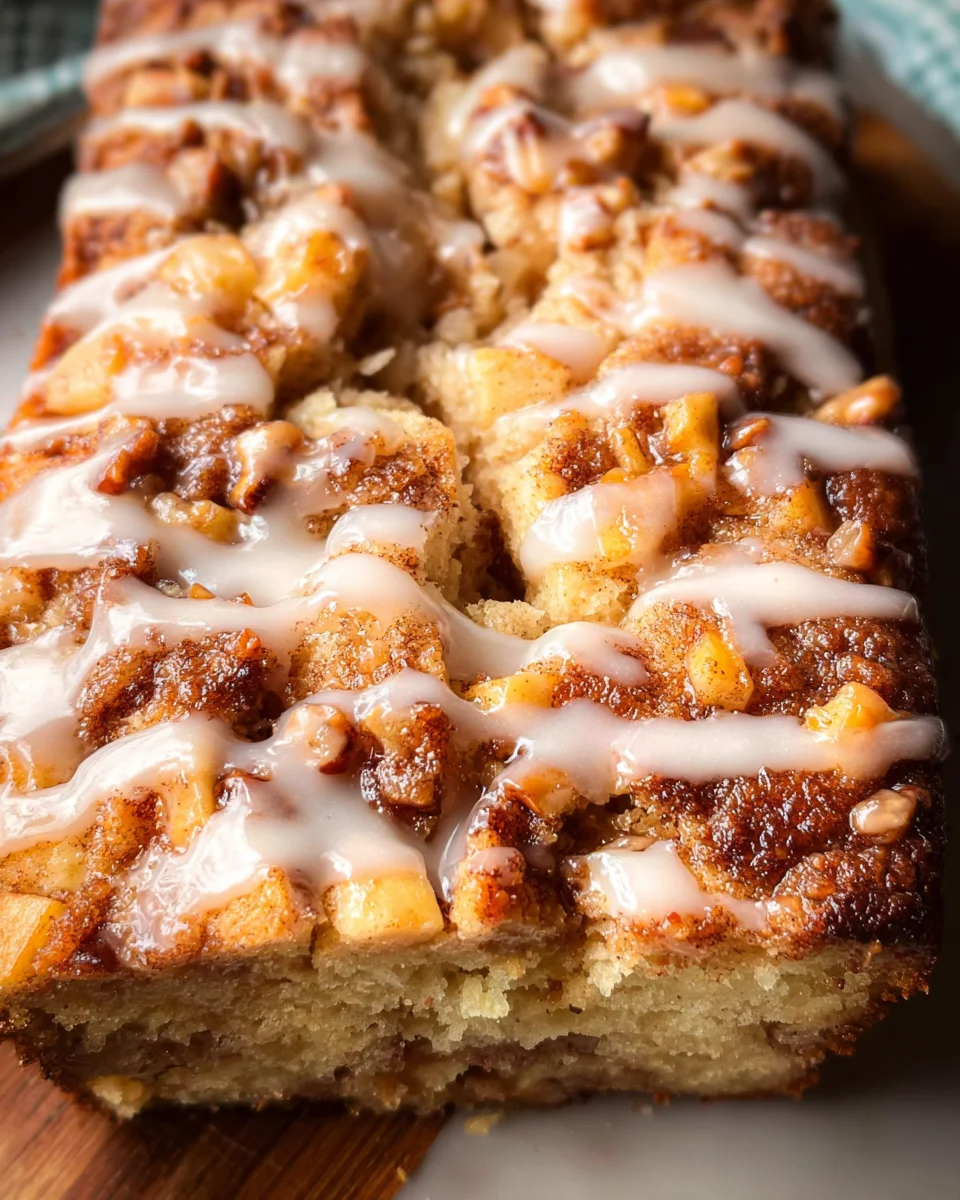 Amish Apple Fritter Bread
