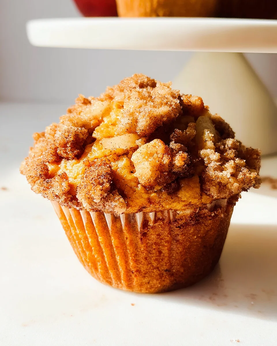 Apple Pumpkin Streusel Muffins Small Batch