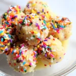 Applesauce Birthday Cake Protein Balls 16 Applesauce Birthday Cake Protein Balls