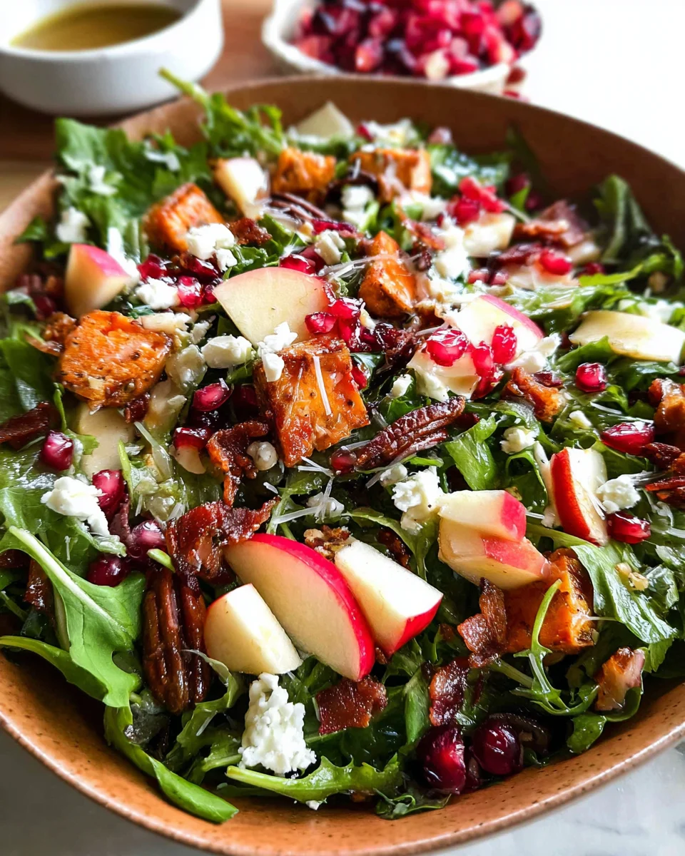 Autumn Salad with Apple Cider Vinaigrette 20 Autumn