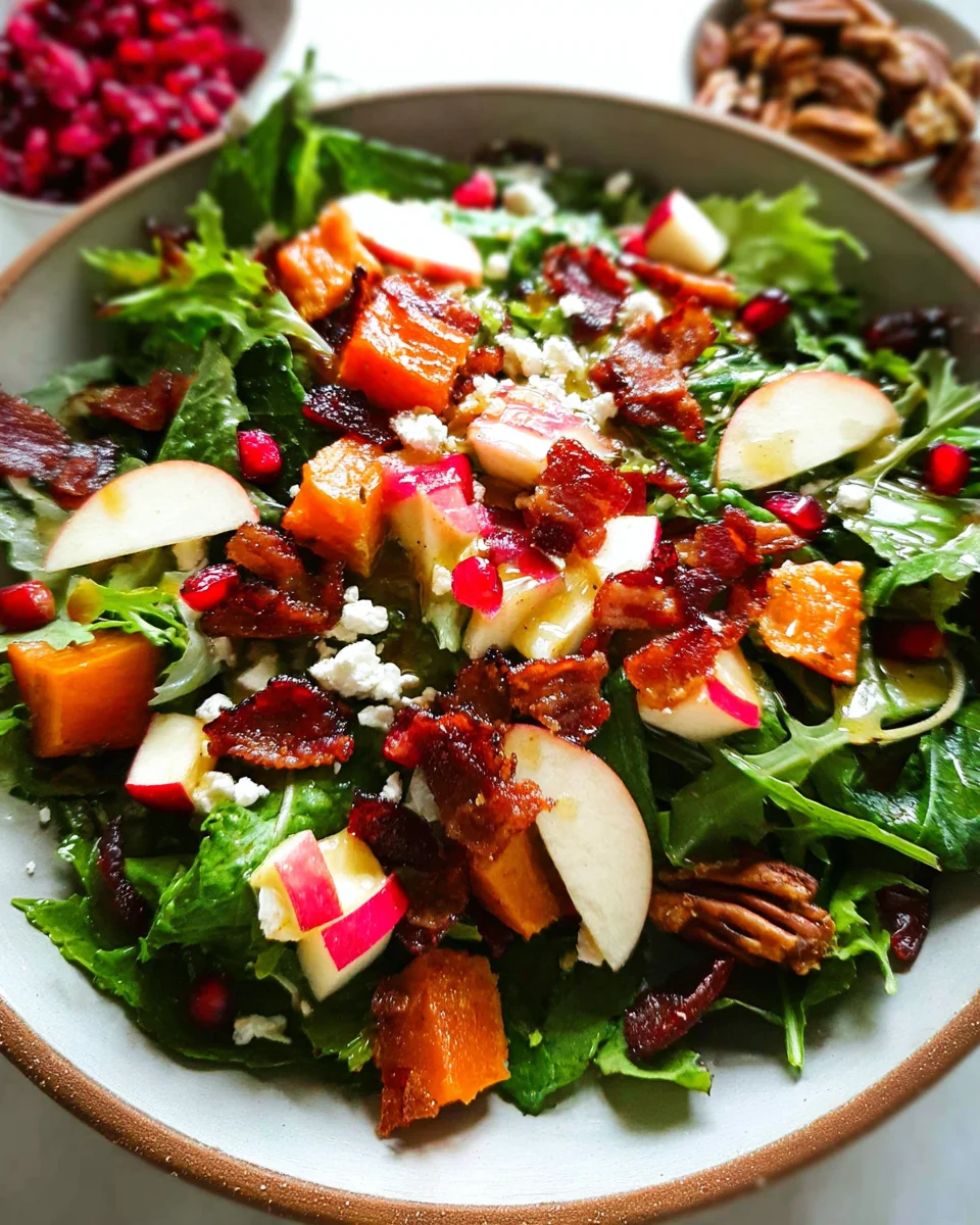 Autumn Salad with Apple Cider Vinaigrette 21 Autumn