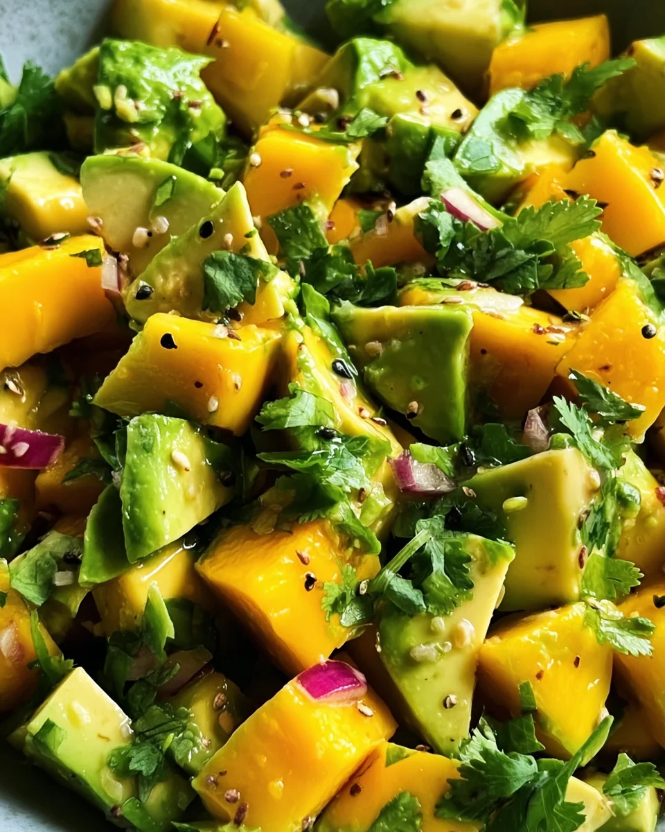 Avocado Mango Salad