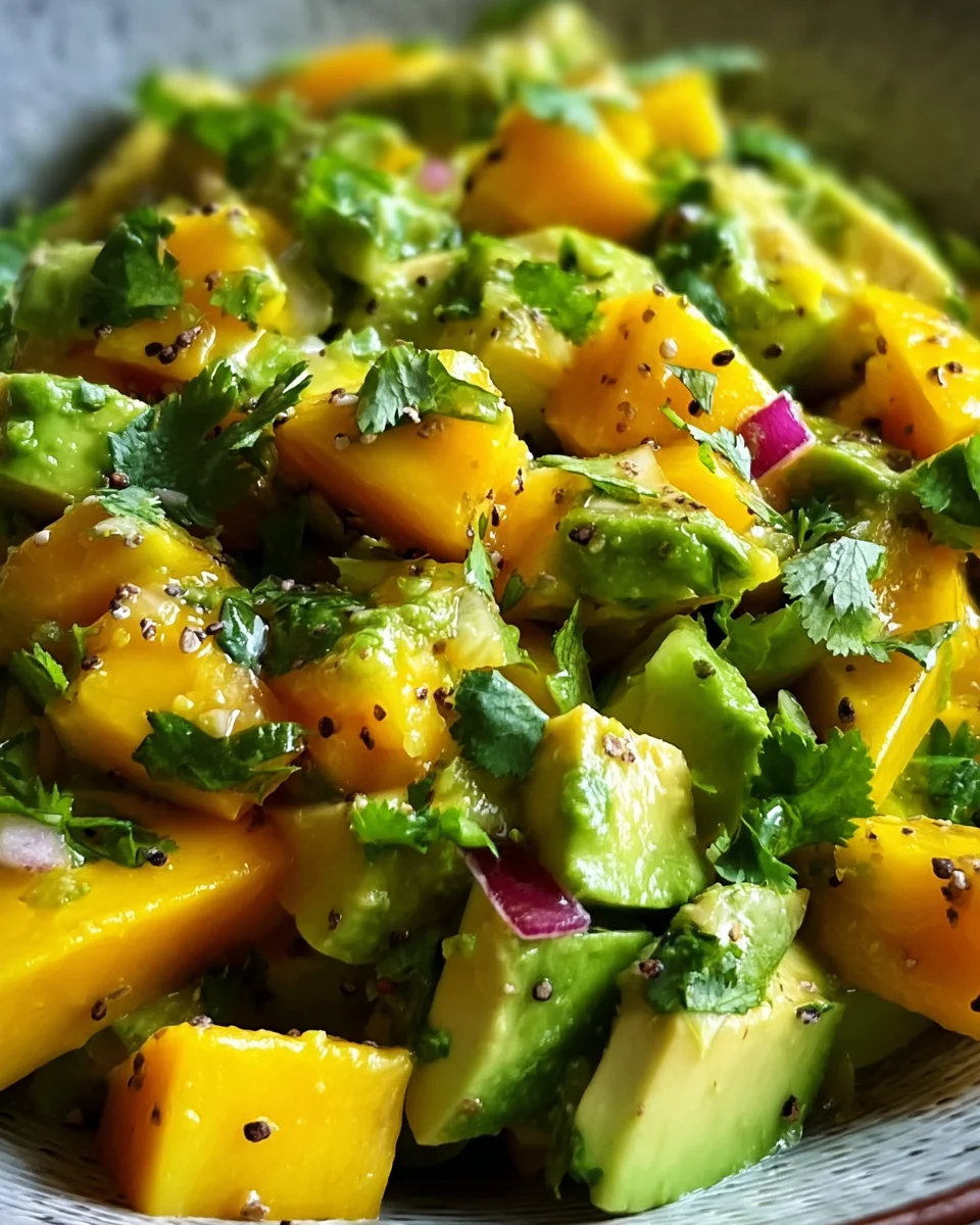 Avocado Mango Salad 19 Avocado