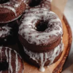 Baked Chocolate Cake Doughnuts