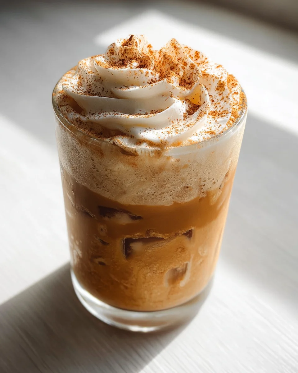 Best Iced Pumpkin Spice Latte at Home