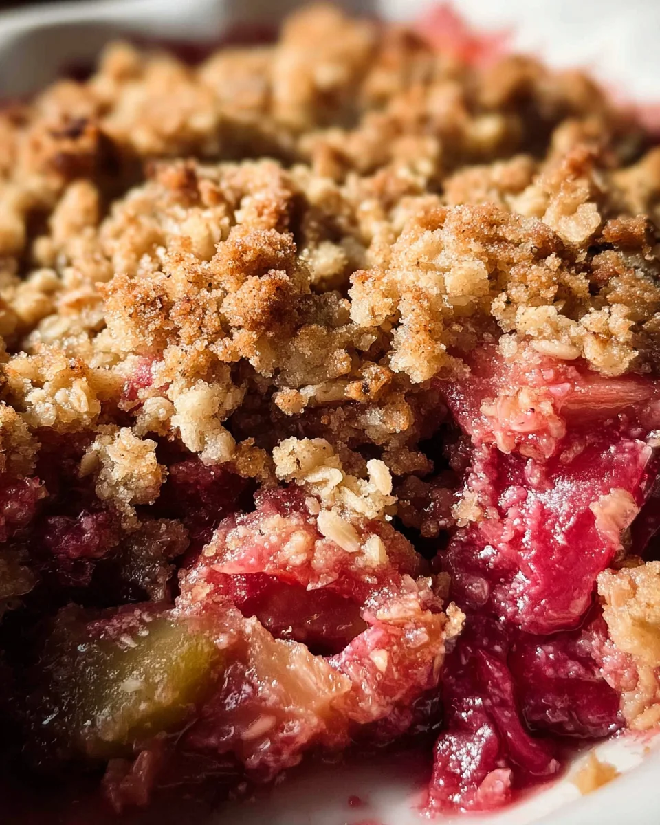 Best Rhubarb Crisp