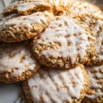 Brown Butter Iced Oatmeal Cookies Recipe