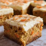 Carrot Cake Bars