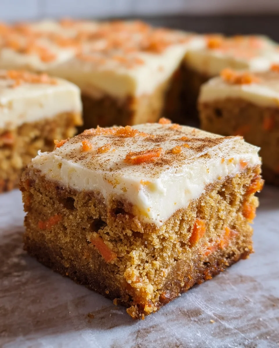 Carrot Cake Bars