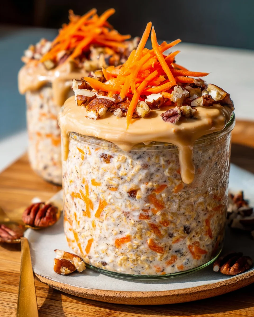 Carrot Cake Overnight Oats