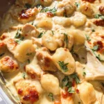 Chicken Alfredo Gnocchi