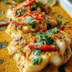 Coconut Curry Baked Cod