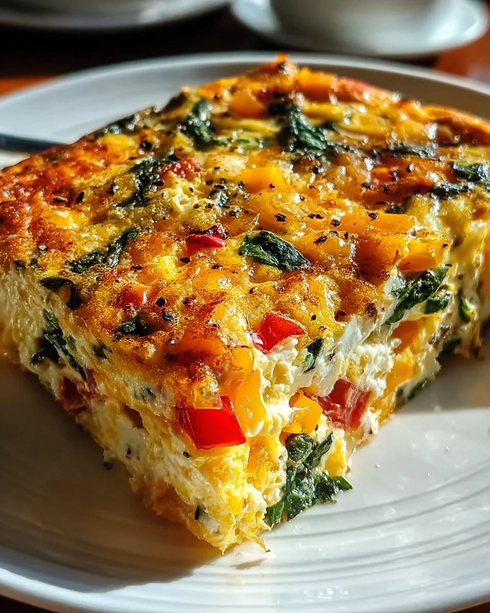 Cottage Cheese Egg Bake