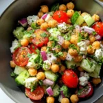 Cottage Cheese and Chickpeas Salad 25 Cottage Cheese and Chickpeas Salad