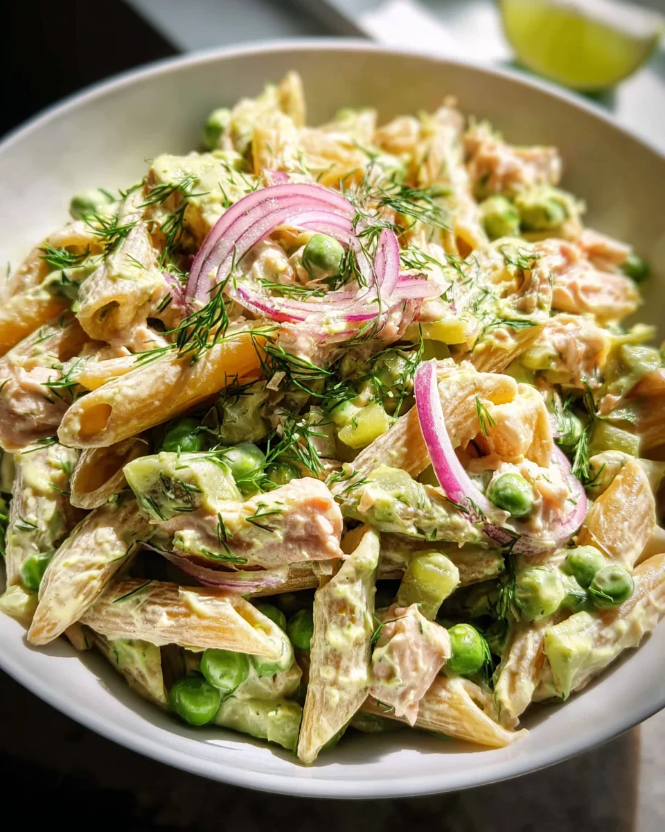 Creamy and Healthy Tuna Pasta Salad 18 Creamy