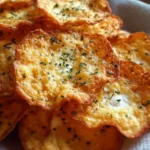 Crispy Cottage Cheese Chips
