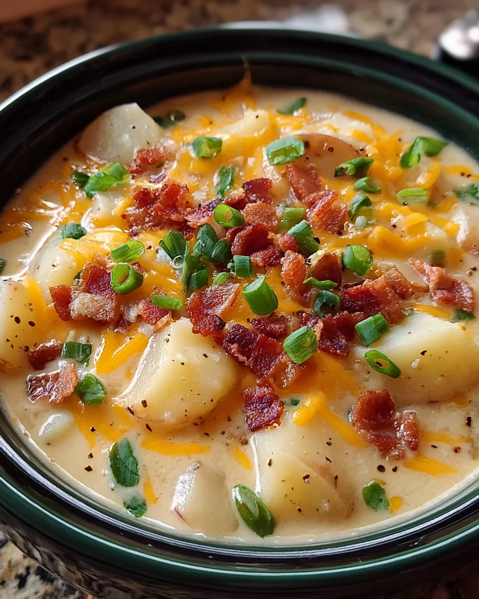 Crock Pot Crack Potato Soup