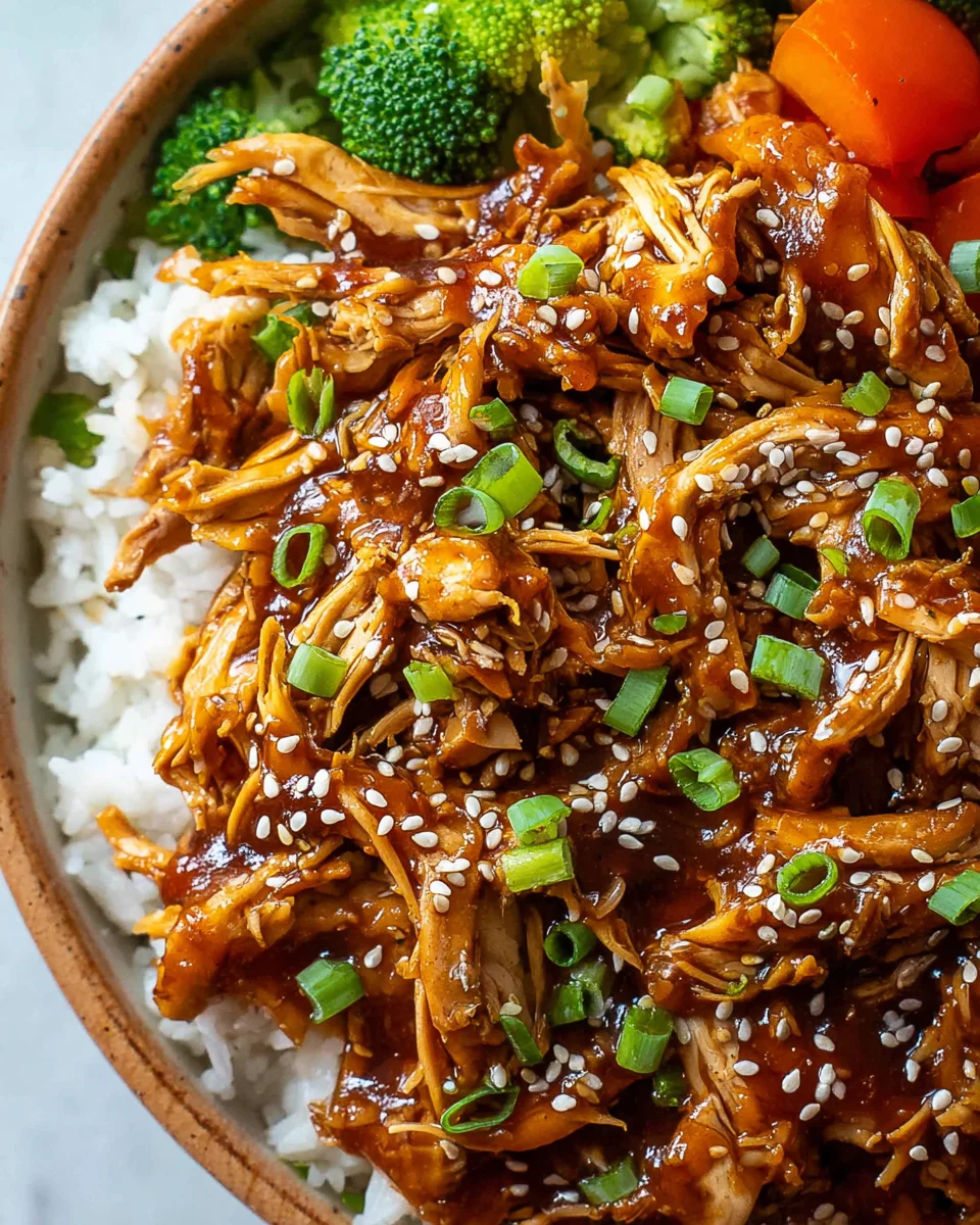 Crock Pot Teriyaki Chicken