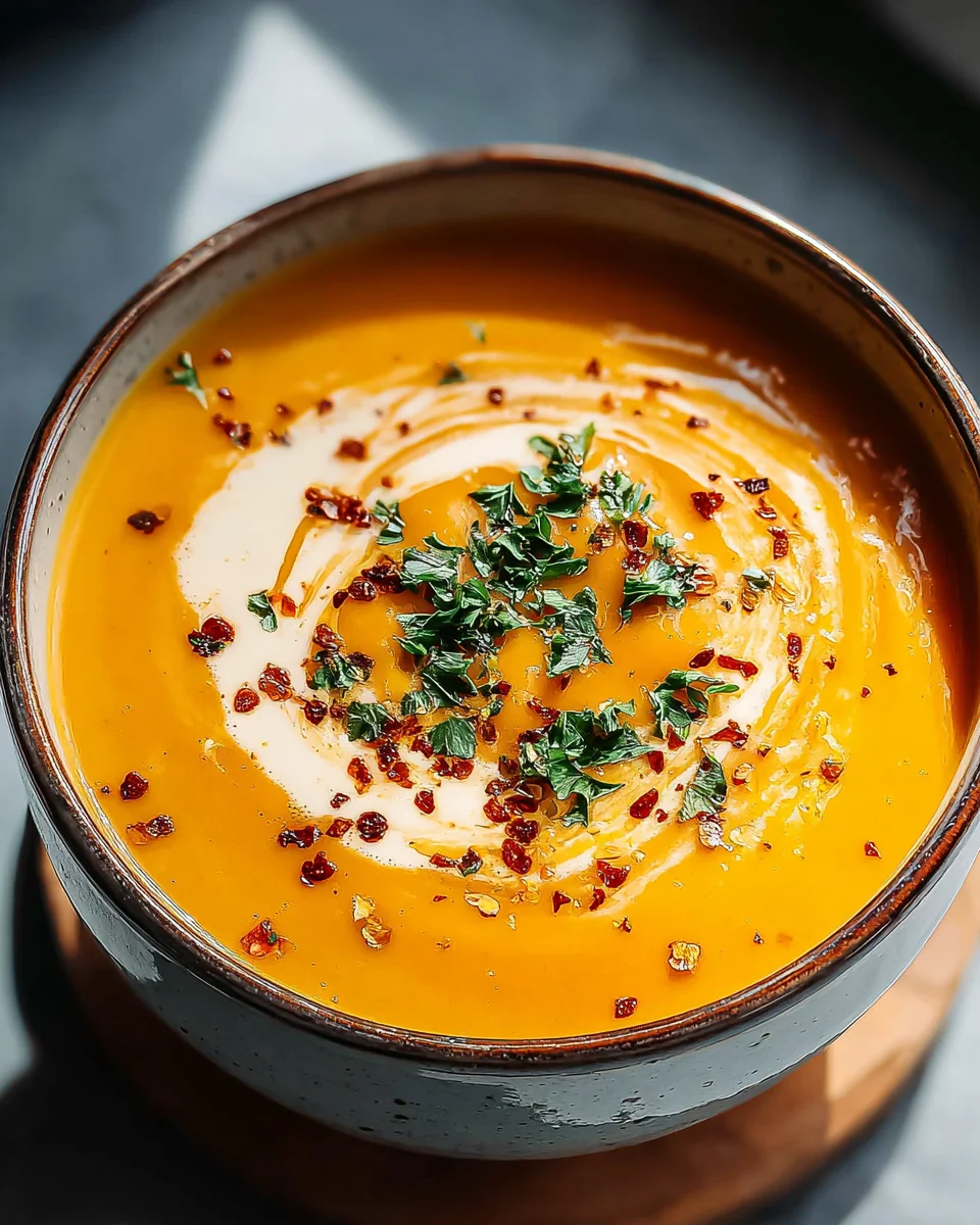 Easy Butternut Squash and Sweet Potato Soup 23 Easy