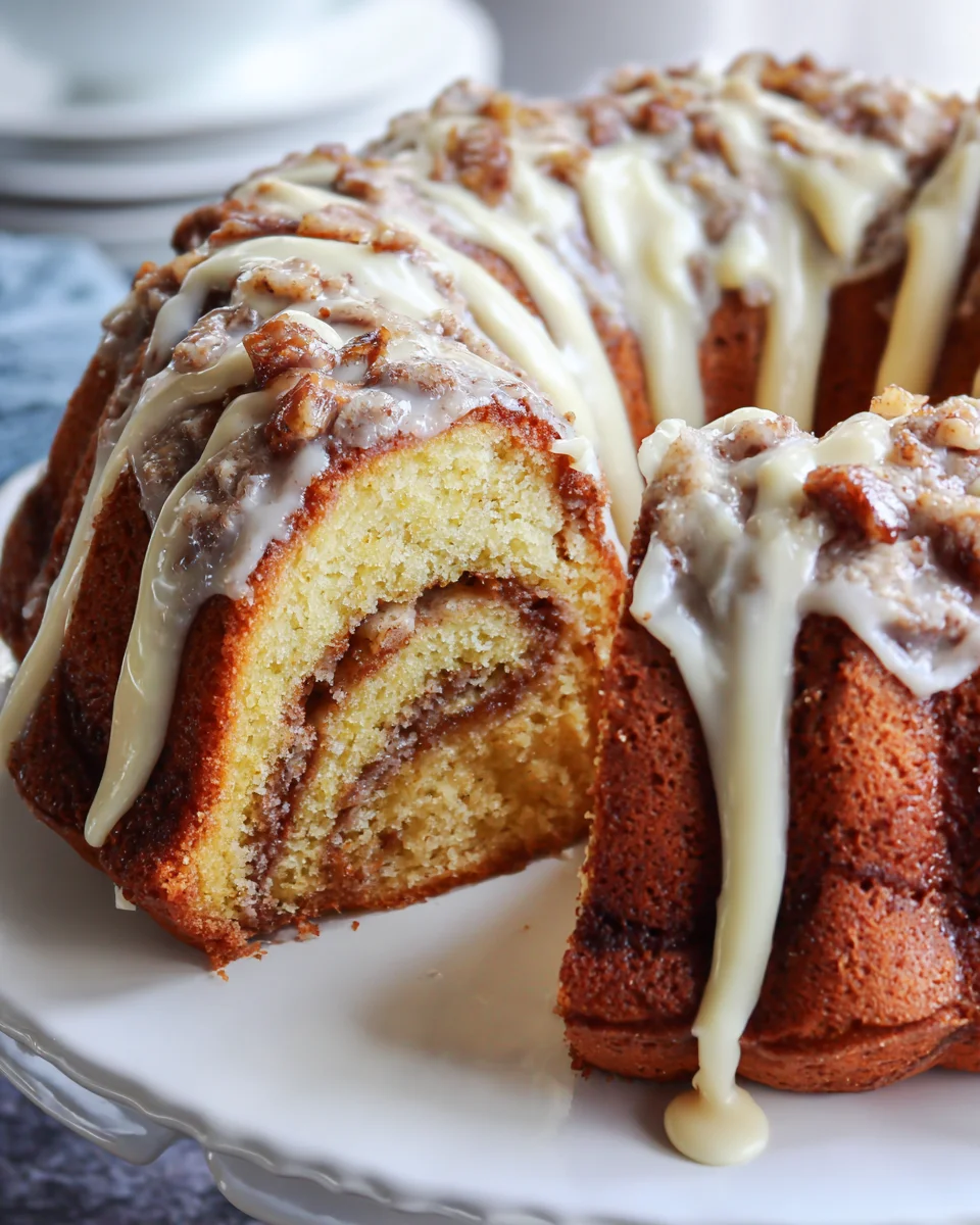 Easy Cinnamon Roll Bundt Cake 21 Easy
