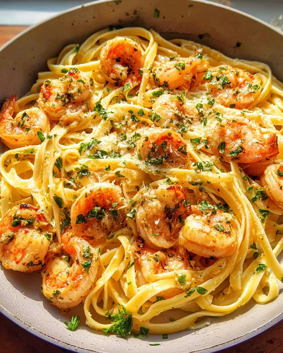 Garlic Butter Shrimp Pasta 19 Garlic