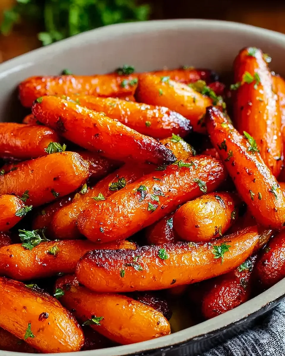 Glazed Roasted Carrots