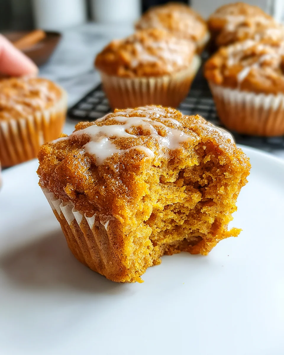 Healthy Greek Yogurt Pumpkin Muffins
