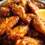 Honey Lemon Pepper Wings 26 Honey Lemon Pepper Wings