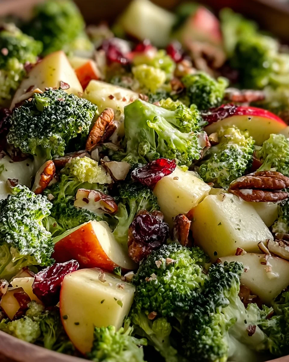 Honeycrisp Apple Broccoli Salad