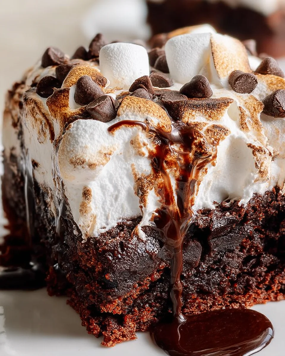 Marshmallow Brownies 21 Marshmallow