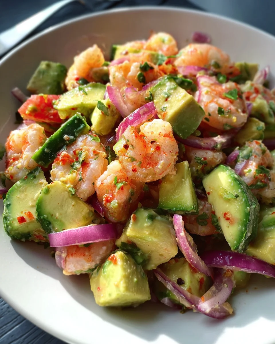 Mediterranean Keto Shrimp Salad 18 Mediterranean