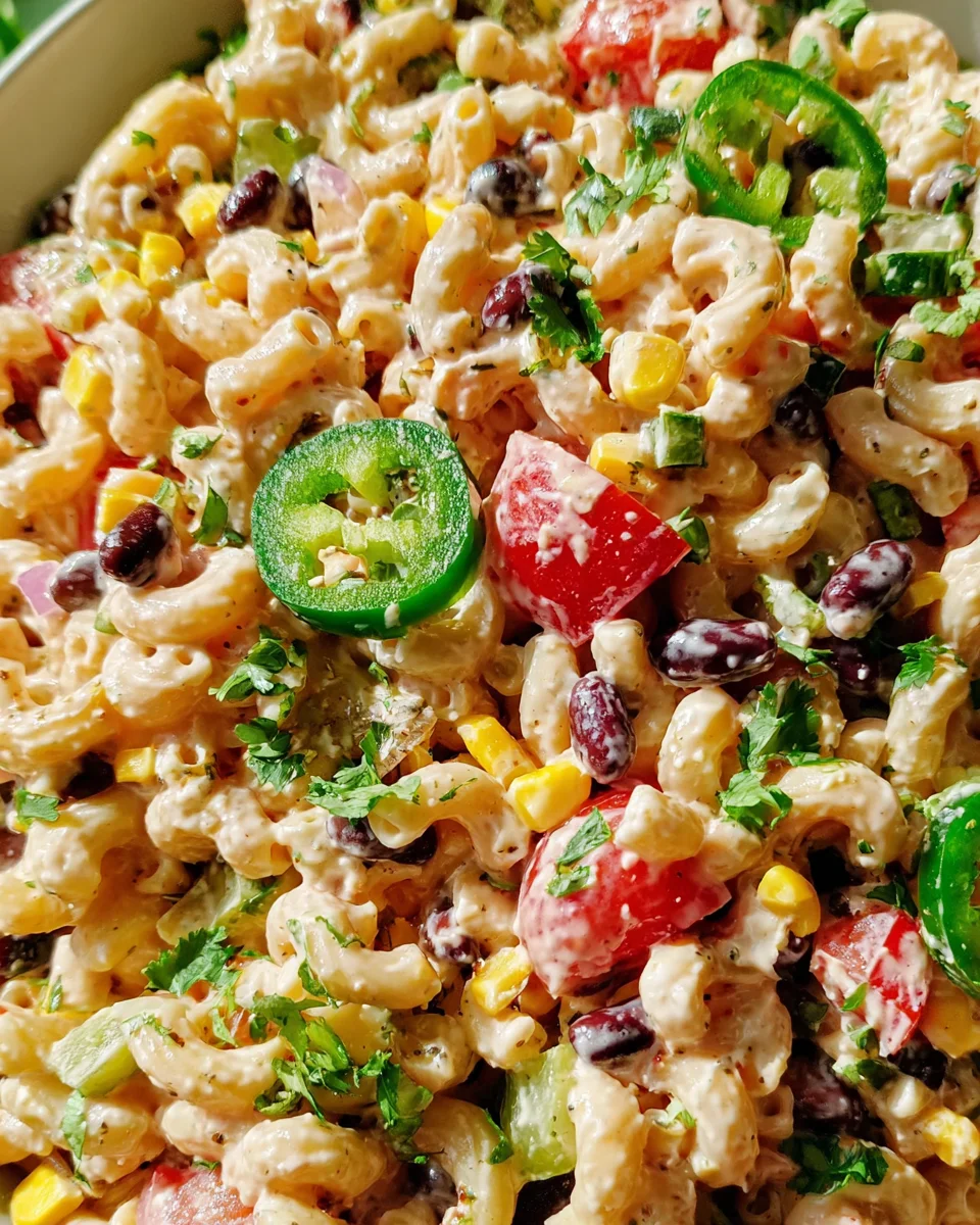 Mexican Macaroni Salad Recipe 25 Mexican