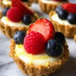 Mini Lemon Cheesecake Tarts 24 Mini Lemon Cheesecake Tarts