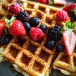 Oatmeal Cottage Cheese Waffles 16 Oatmeal Cottage Cheese Waffles