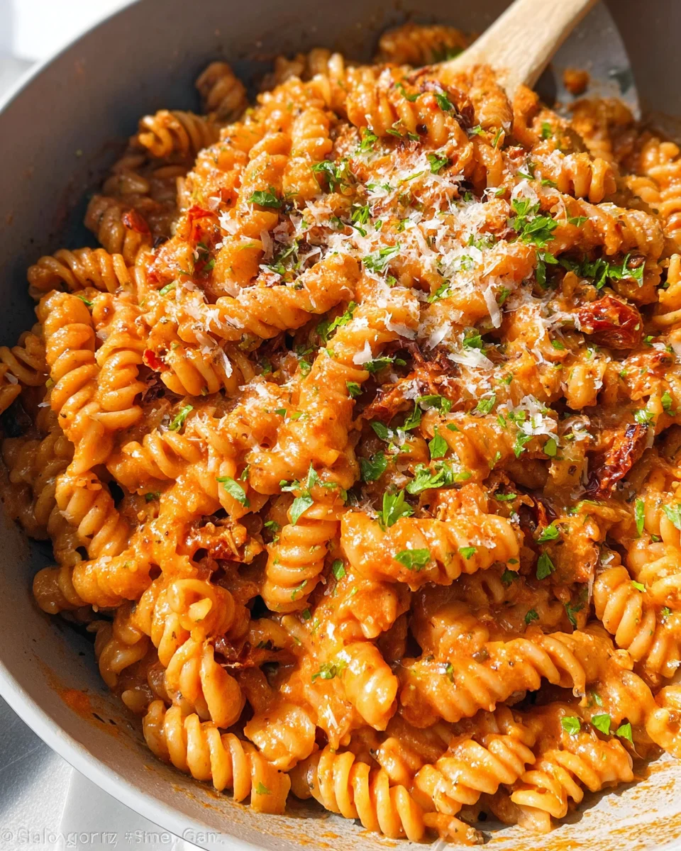 One Pot Creamy Tomato Pasta