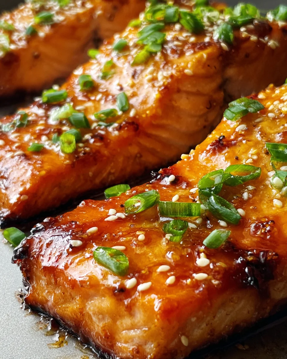 Orange Teriyaki Salmon