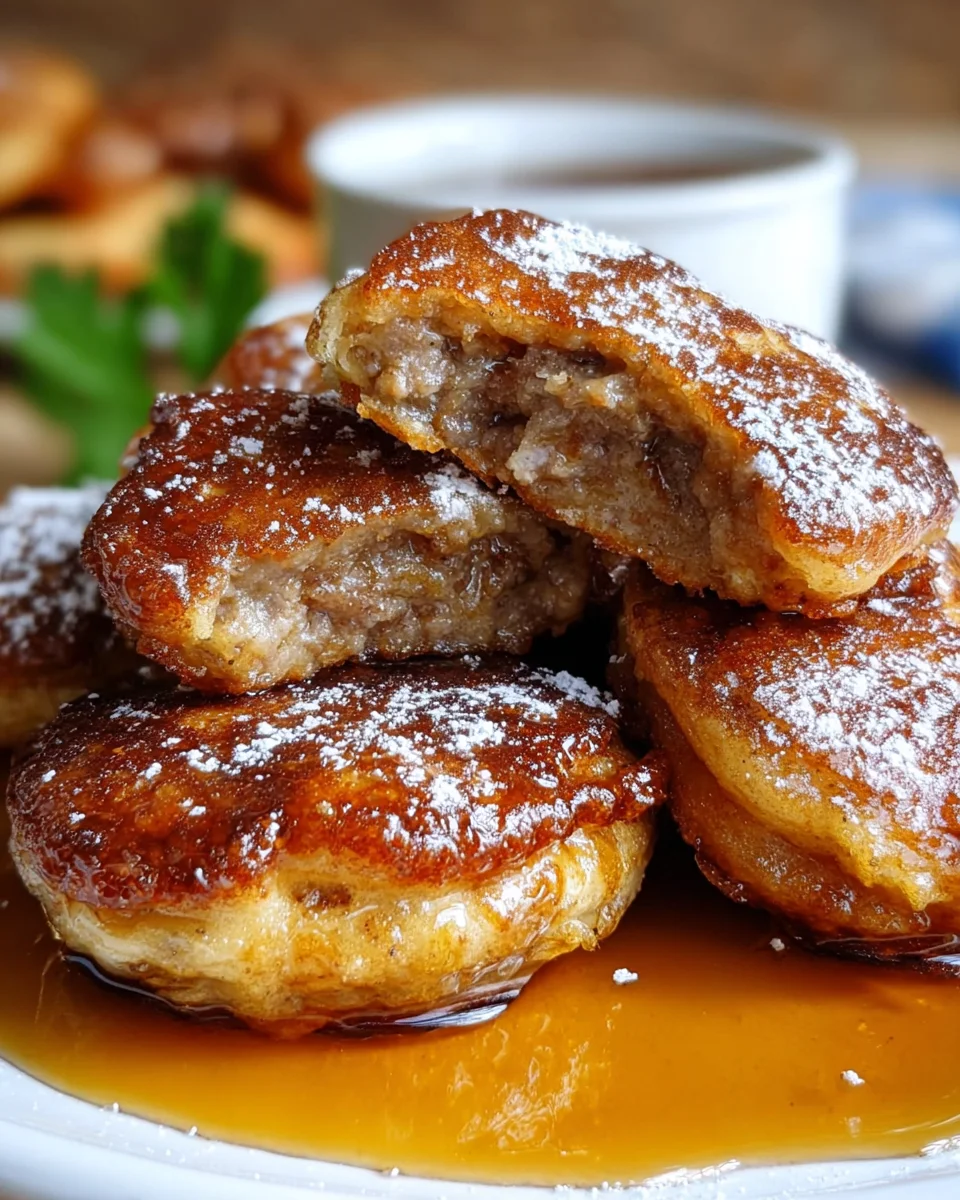 Pancake Sausage Bites
