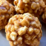 Peanut Butter Popcorn Balls